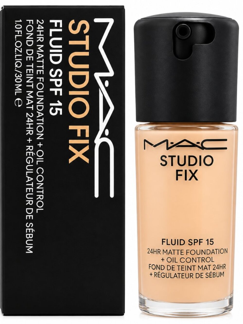 MAC Studio Fix Fluid SPF 15 Foundation – NC25